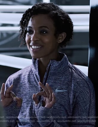 Ani's purple Nike top on 13 Reasons Why