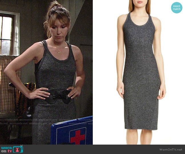 Rag & Bone Clara Dress worn by Chloe Mitchell (Elizabeth Hendrickson) on The Young and the Restless