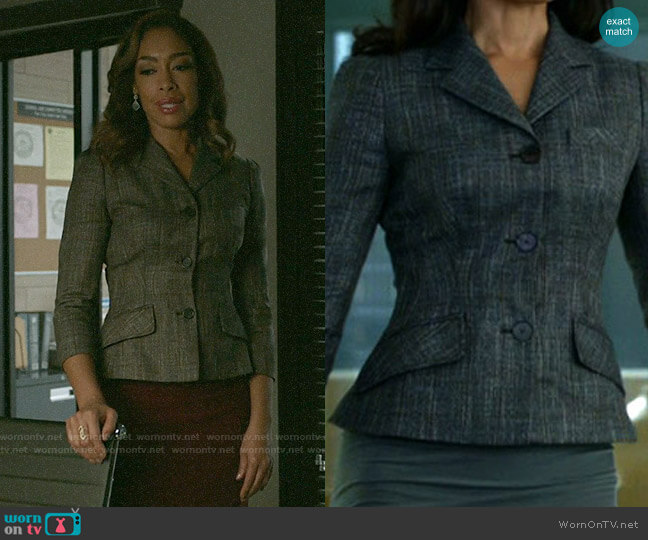 Rochas circa 2012 Jacket worn by Jessica Pearson (Gina Torres) on Pearson