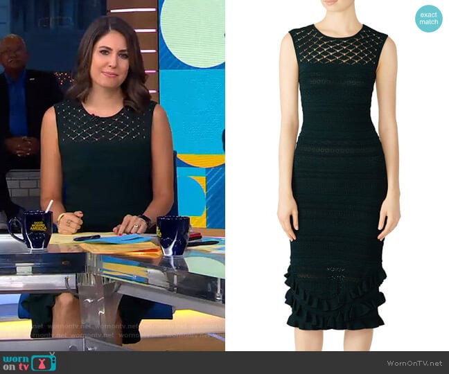 Skye Dress by Sachin & Babi worn by Cecilia Vega on Good Morning America