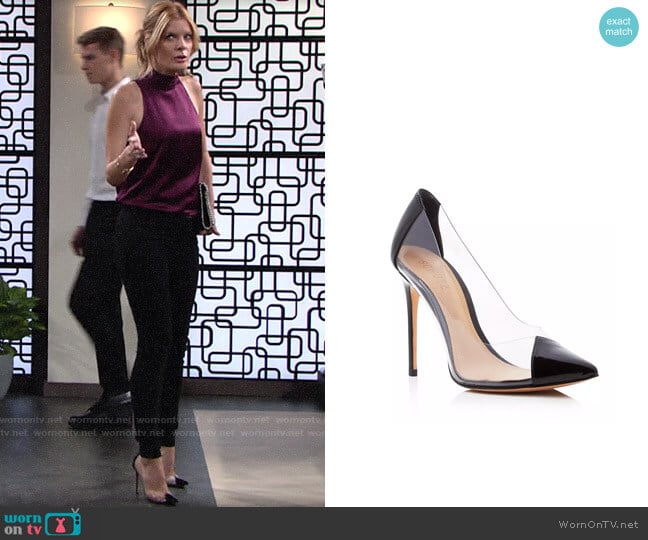 Schutz Cendi Pumps worn by Phyllis Summers (Michelle Stafford) on The Young and the Restless