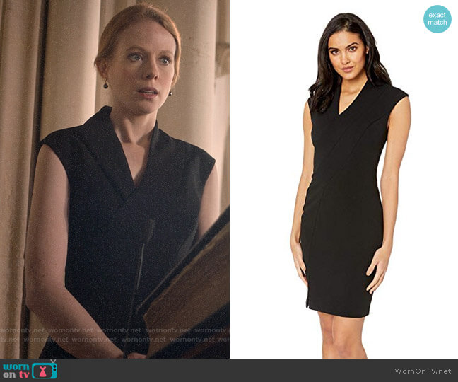 Ted Baker Geodese Dress worn by Gemma (Zoe Boyle) on Four Weddings and a Funeral