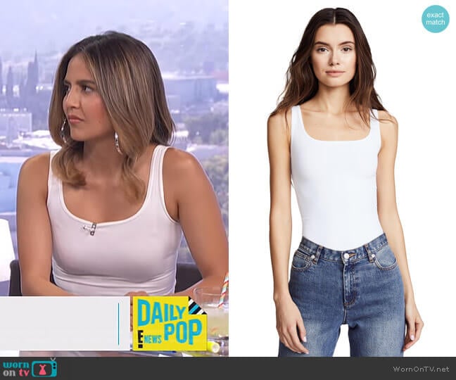 Tubular Len Top by Theory worn by Erin Lim on E! News