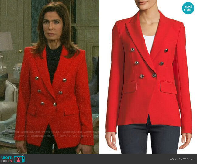 Veronica Beard Miller Jacket worn by Hope Williams (Kristian Alfonso) on Days of our Lives