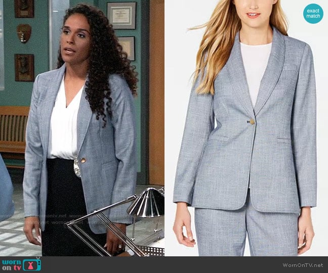 WornOnTV: Jordan’s blue blazer on General Hospital | Briana Nicole ...