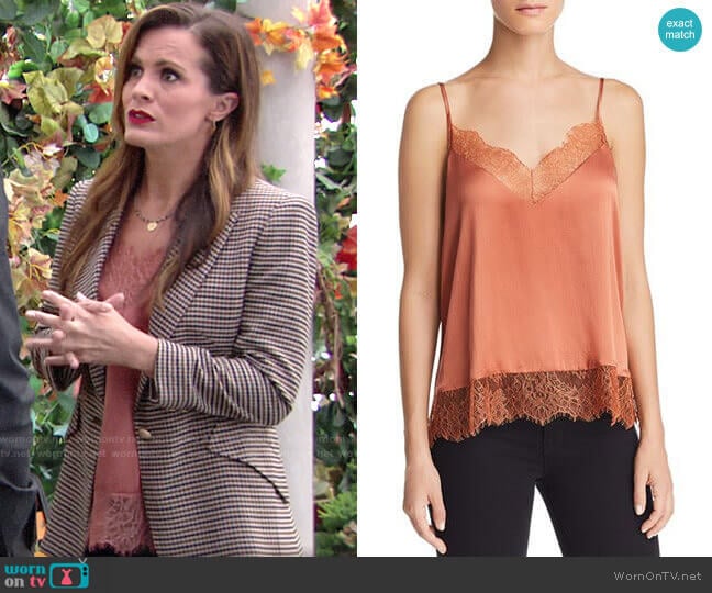 Cami NYC Brooklyn Top worn by Chelsea Lawson (Melissa Claire Egan) on The Young and the Restless