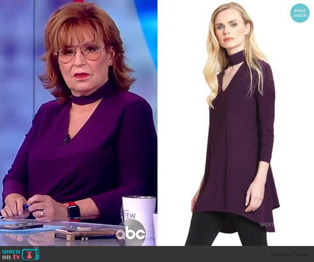 Choker Blouse by Clara Sunwoo worn by Joy Behar on The View