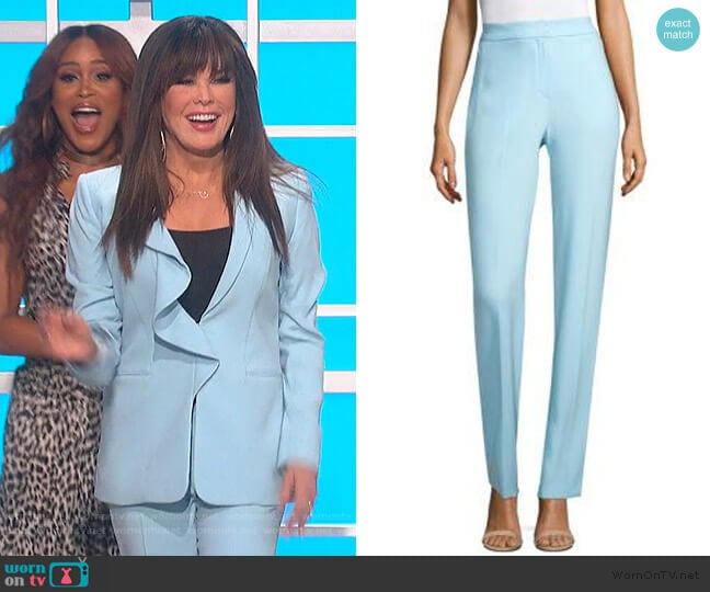 Leena Pants by Elie Tahari worn by Marie Osmond on The Talk