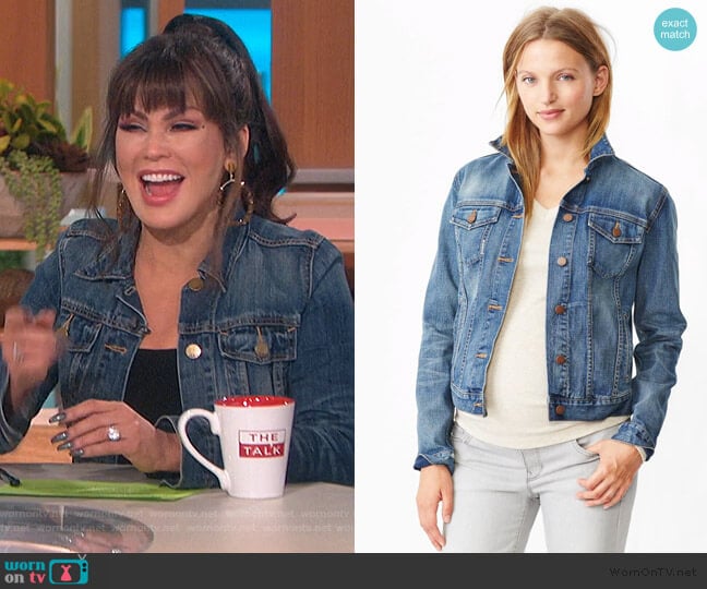 1969 Heritage Denim Jacket by Gap worn by Marie Osmond on The Talk