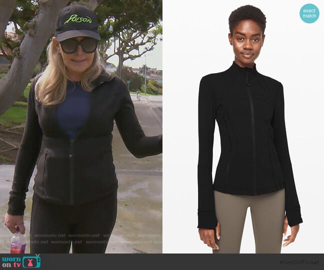 Define Jacket by Lululemon worn by Shannon Beador on The Real Housewives of Orange County