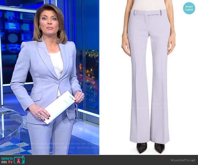 WornOnTV: Norah’s lilac suit on CBS Evening News | Norah O’Donnell ...