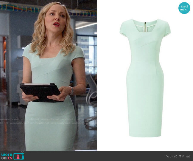 Roland Mouret Whistler Dress worn by Marissa Morgan (Geneva Carr) on Bull