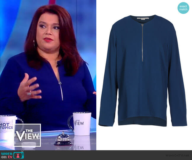 Arlesa Top by Stella McCartney worn by Ana Navarro on The View