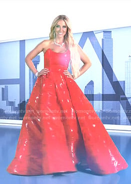 Stephanie’s intro scene dress on The Real Housewives of Dallas