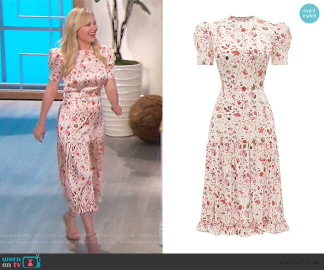 The Hummingbird Dress by The Vampire's Wife worn by Kirsten Dunst on The Talk