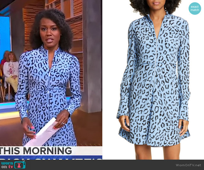 Marcella Dress by A.L.C. worn by Janai Norman  on Good Morning America