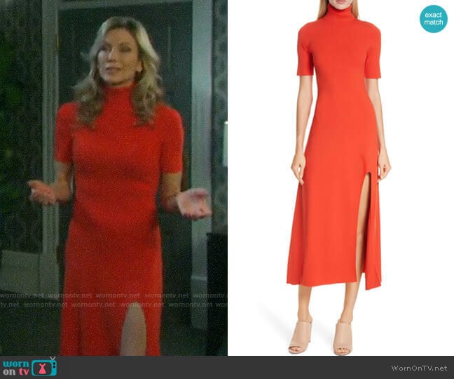 A.L.C. Caplan Dress worn by Kristen DiMera (Stacy Haiduk) on Days of our Lives