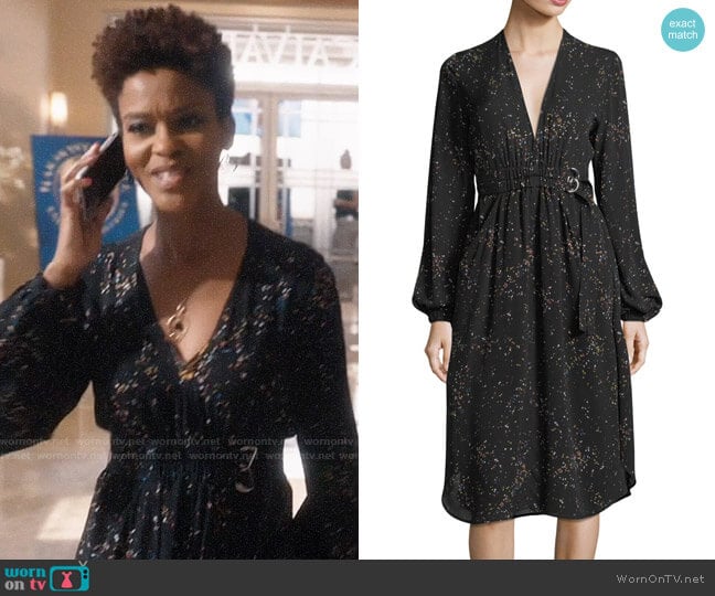 ALC Samantha Dress worn by Kerissa Greenleaf (Kim Hawthorne) on Greenleaf