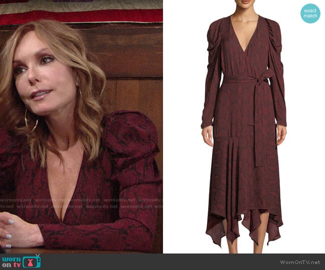 A.L.C. Tianna Dress worn by Lauren Fenmore (Tracey Bregman) on The Young and the Restless