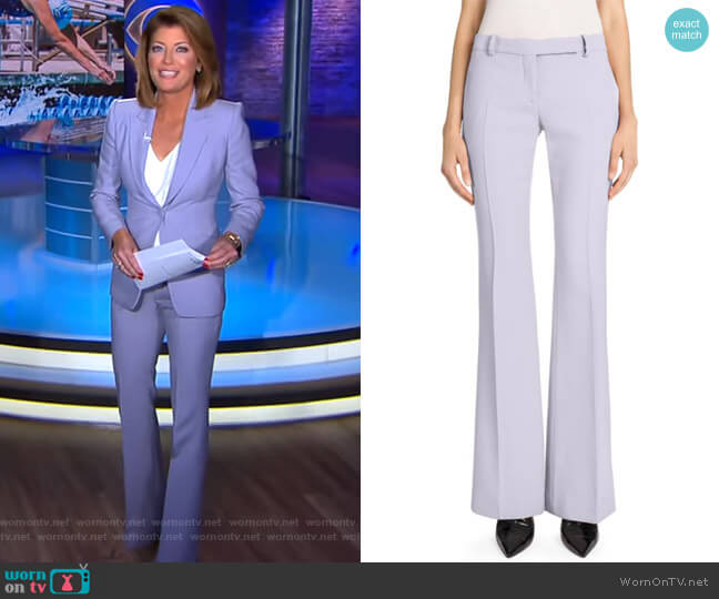 WornOnTV: Norah’s lilac suit on CBS Evening News | Norah O’Donnell ...