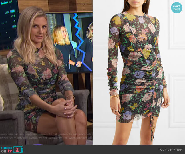 Cosmic Dancer Mini Dress by Alice McCall worn by Morgan Stewart on E! News