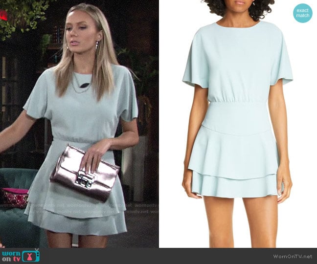 Alice + Olivia Palmira Dress worn by Abby Newman (Melissa Ordway) on The Young and the Restless