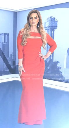 D’Andra’s intro scene dress on The Real Housewives of Dallas