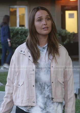 Jo's tie dye hoodie on Greys Anatomy