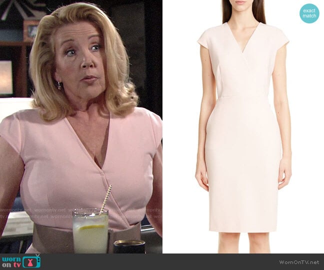 Max Mara Bill Dress worn by Nikki Reed Newman (Melody Thomas-Scott) on The Young and the Restless