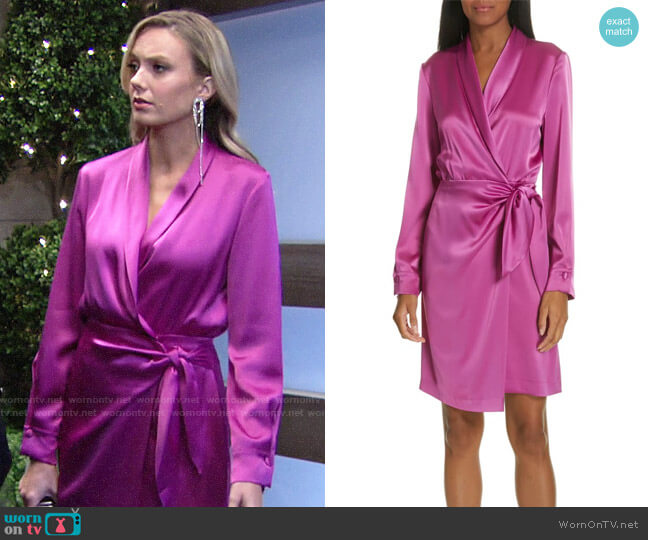 Nanushka Siwa Dress worn by Abby Newman (Melissa Ordway) on The Young and the Restless