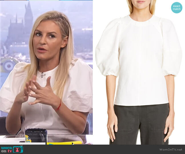 Sambuco Top by Rachel Comey worn by Morgan Stewart on E! News