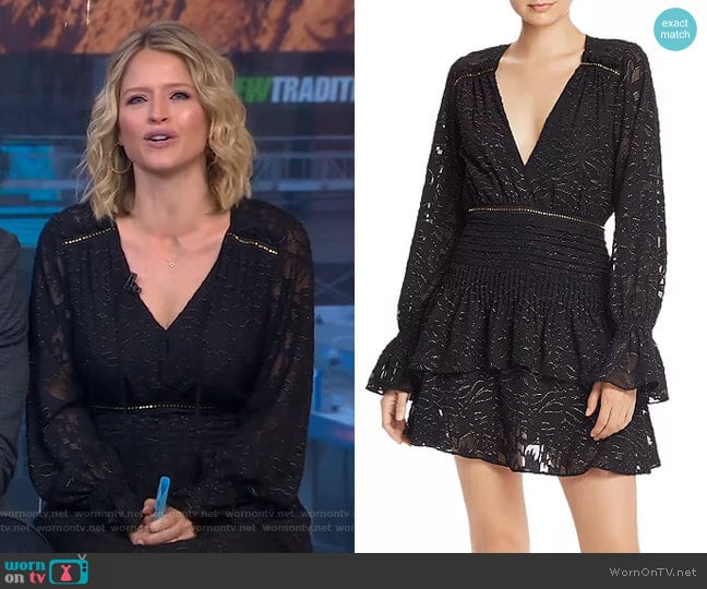 Wells Dress by Ramy Brook worn by Sara Haines on Good Morning America