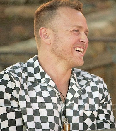 Spencer's checkerboard shirt on The Hills New Beginnings