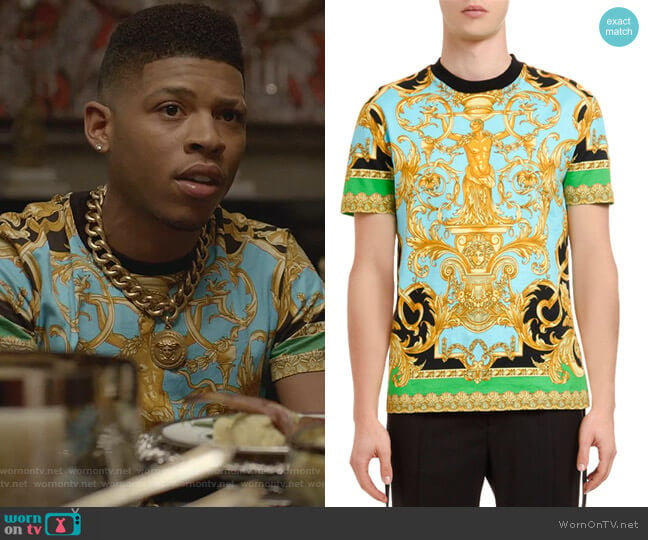 Classical T-Shirt by Versace worn by Hakeem Lyon (Bryshere Y. Gray) on Empire