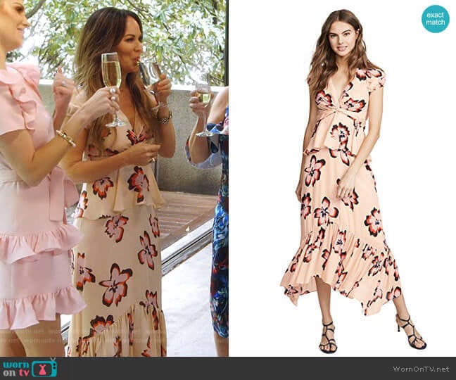 Zadie Dress by A.L.C. worn by Tiffany Hendra on The Real Housewives of Dallas