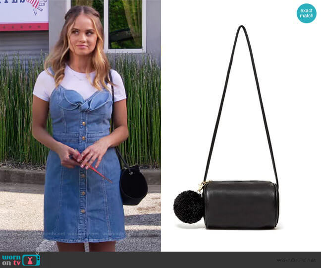 Buddy Cylinder Bag by Ban.Do worn by Patty Bladell (Debby Ryan) on Insatiable