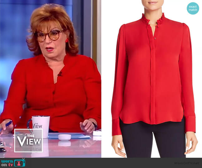 Ciara Silk Blouse Elie Tahari worn by Joy Behar on The View