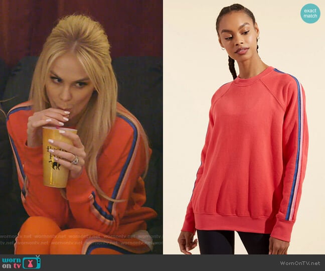 Class Crew Sweatshirt by Spiritual Gangster worn by Kameron Westcott on The Real Housewives of Dallas