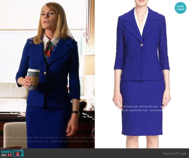 St John Collection Newport Jacket and Skirt worn by Lisa Benner (Marg Helgenberger) on All Rise