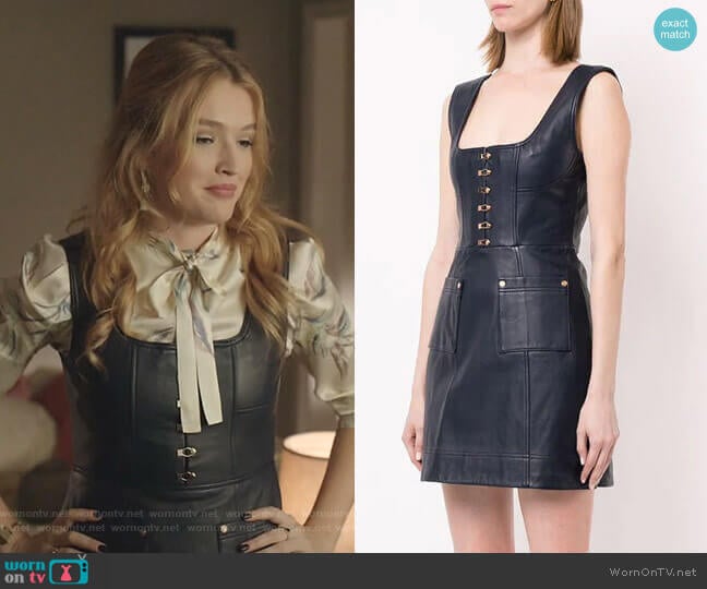 Sweet Street Mini Dress by Alice McCall worn by Kirby Anders (Maddison Brown) on Dynasty