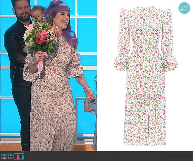 The SongBird Dress by The Vampire's Wife worn by Kelly Osborne on The Talk