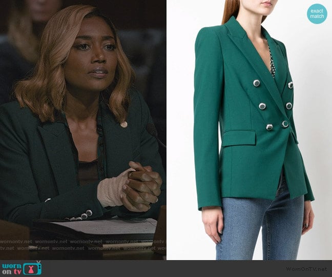 Miller Double Breasted Blazer by Veronica Beard worn by Daisy Grant (Patina Miller) on Madam Secretary