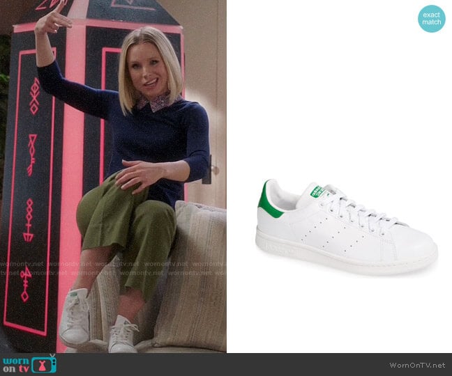 Adidas Stan Smith Sneakers worn by Eleanor Shellstrop (Kristen Bell) on The Good Place