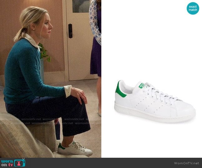 Adidas Stan Smith Sneakers worn by Eleanor Shellstrop (Kristen Bell) on The Good Place