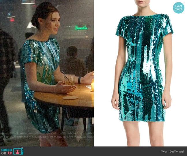 WornOnTV: Nia’s blue sequin dress on Supergirl | Nicole Maines ...