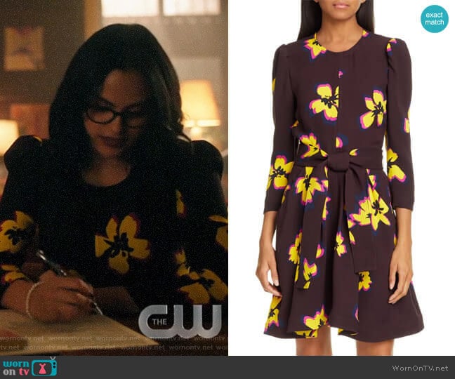 A.L.C. Stella Dress worn by Veronica Lodge (Camila Mendes) on Riverdale