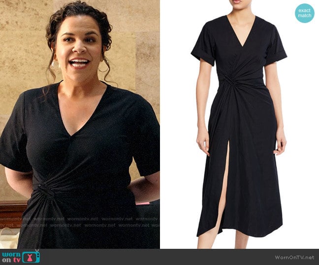 ALC Edie Dress worn by Sara Castillo (Lindsay Mendez) on All Rise