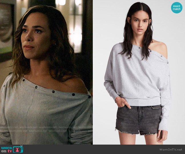 All Saints Elle Sweater worn by Emily Lopez (Jessica Camacho) on All Rise