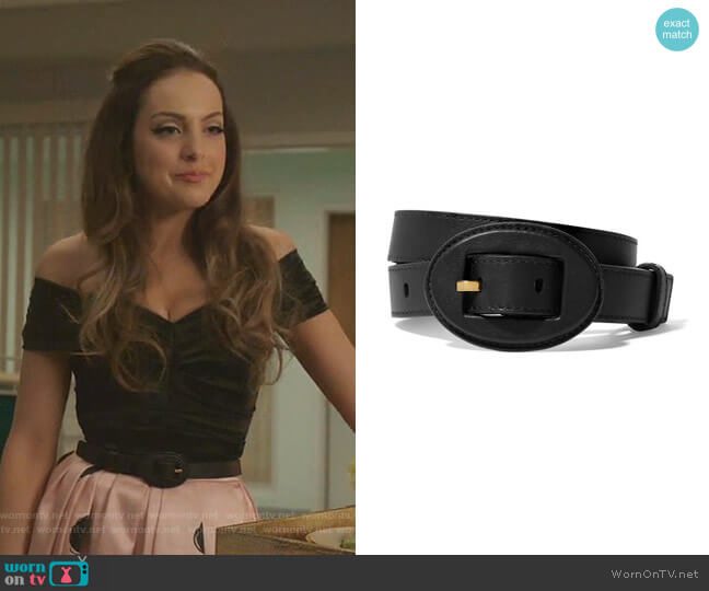 Arianna Belt by Altuzarra worn by Fallon Carrington (Elizabeth Gillies) on Dynasty