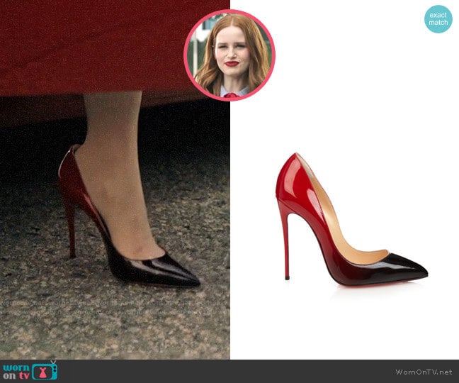 Christian Louboutin Pigalle Gollies Ombre Pumps worn by Cheryl Blossom (Madelaine Petsch) on Riverdale